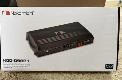 Amplificador Nakamichi NGO-D900.1 900 vatios clase D Foto 1 de 2