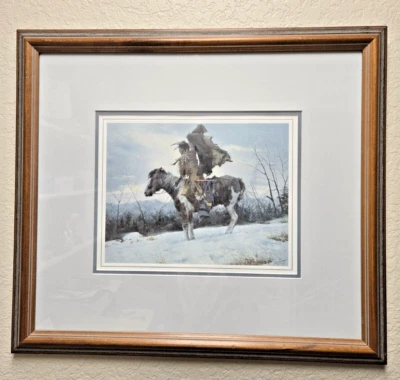 Certificado de autenticidad Howard Terpning S/N The Signal 1234/1250 Foto 1 de 4