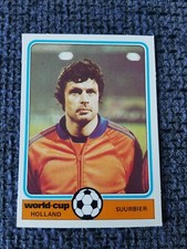 WIM SUURBIER MONTY WORLD CUP 1978 WM ARGENTINA 78 HOLLAND RARE CARD Like Panini