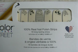 NEU Color Street FRIENDS FUREVER Katzen/Hunde 100% echte Nagellackstreifen 16 Stück - Bild 1 von 4