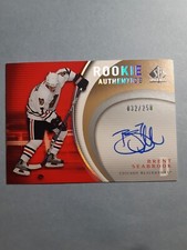 Brent Seabrook Rookie Card Certified Signature Rookie Authentics /250 RABS 05-06