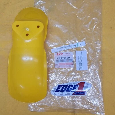 New OEM 53111-04420-25Y Suzuki Yellow Front Fender 1985-1987/1993/1995 JR50 - Image 1 of 4