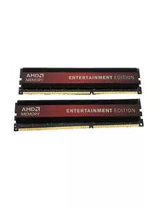 Lot of 2 Patriot AMD AE34G1339U2 4GB DDR3-1333MHz PC3-10600 DIMM Desktop PC RAM - Picture 1 of 2