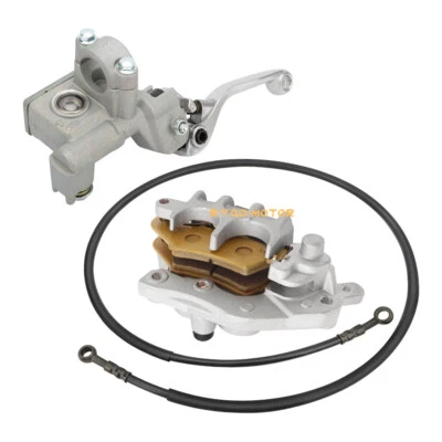 Front Brake Master Cylinder & Caliper Line Assy for Yamaha YZ125 YZ250 2001-2007 - Image 1 of 4