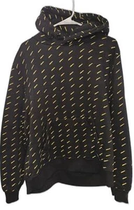 Wesc Stylish Black Hoodie with Yellow 'Vibes' Print Size XL/XXL Unisex - Picture 1 of 7