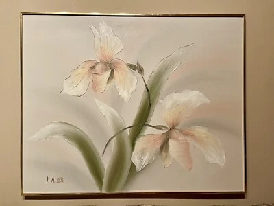 Pintura a óleo de J. Allen - Imagem 1 de 2