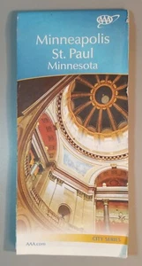 Minneapolis St. Paul, Minnesota Folded City Series Map. AAA - Picture 1 of 6