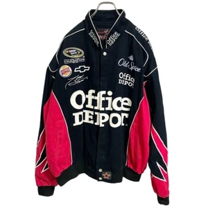 JH Design Racing Jacket - Badge Black XL - Picture 1 of 15