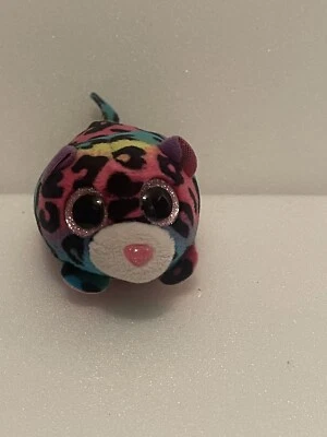 TY Teeny Ty Jelly Leopard Bunt kleinPlüschfigur - Bild 1 von 3