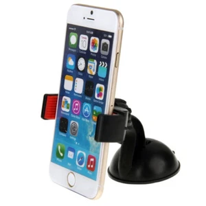 Car Phone Holder Windshield Mount Suction for Stand Mobile Support - Photo 1 sur 11