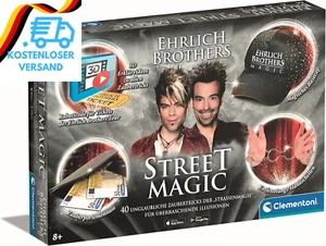 Clementoni Ehrlich Brothers Street Magic - Zauberkasten Für Kinder Ab 8 Jahren - - Bild 1 von 12