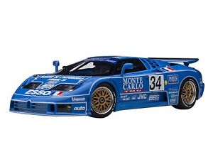 AUTOart 1/18 Bugatti EB110 SS 1994 34 Le Mans 24 Hours Race 89417 one size