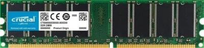 Crucial Technology 1GB DDR 400Mhz  PC3200 DDR RAM - CT12864Z40B For Desktop - Image 1 of 4