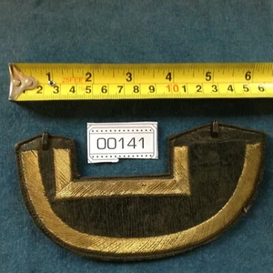 C1870 viktorianische britische Royal Navy Marineoffiziere Gürtel Verschleiß Schutzplatte #141 - Bild 1 von 4