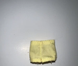 Mattel Barbie Doll Fashion Outfit Yellow Shorts small Kelly Tommy Calico Critter - Picture 1 of 3