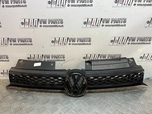 VW GOLF MK6 MAIN CENTRAL FRONT GRILL VW BADGE 2008-2012 - Picture 1 of 8