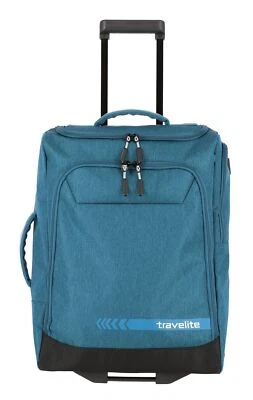 travelite Kick Off Wheeled Duffle S Reisetasche Trolley Petrol petrol - Bild 1 von 4