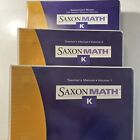 Saxon Math K, Kindergarten teachers manuals 1 & 2, Assessments/resource Binder