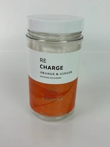 Bath Body Works Re-Charge Orange Ginger Shower Steamers 6 ct Spa Experience NEW - Picture 1 of 4