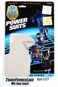 Paquete Powersuits Tonka GoBots GoBots GBP1 (sucio) - Imagen 1 de 2