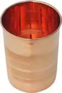 Reines Kupferglas 300 ml 2,8 * 2,8 * 3,7 Zoll Zuhause Küche Esszimmer Hotel Restaurant - Bild 1 von 9