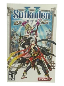 Suikoden V (Sony Playstation 2, 2006) PS2 Manual Only VGC - No Game - Picture 1 of 3