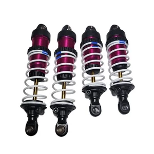 Fits Traxxas Slash Modified Shocks GTR Pink Front Rear Springs Absorbers MudBoss - Picture 1 of 4