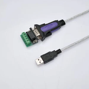 9-Pin USB2.0 to RS422 RS485 Serial Port Converter Adapter Cable FTDI Chip - Afbeelding 1 van 6