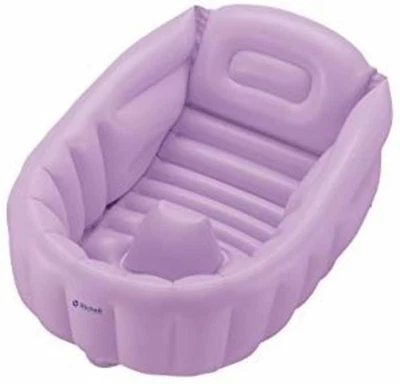Richell Flauschig Baby Bade W Lila Neugeborenes Mit Tracking # Neu Japan - Bild 1 von 4