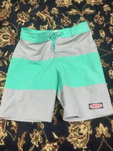 Vineyard Vines Designer Brand Color Block Board Shorts Swimming Trunks Y Medium - Picture 1 of 9