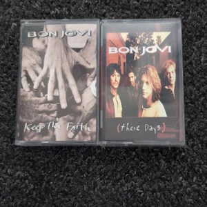 BON JOVI: Keep The Faith and These Days Cassettes - Picture 1 of 3