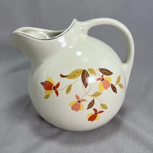 Vintage Hall Autumn Leaf #3 Kugel Krug Krug mit Eislippe 80oz Keramik 1930er-40er - Bild 1 von 11