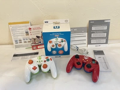 Yoshi & Mario Wired Fight Pad GameCube Style Controller for Nintendo Wii & Wii U - Image 1 of 4
