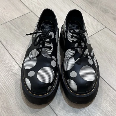 Zapatos Dr. Martens Doc Martens 1461 Quad Lunares Plataforma Suave Talla 8/M, 9/W Foto 1 de 4