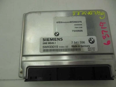 Электронный модуль управления двигателем ECM 3,0 л подходит для 04–05 BMW X3 520511 - Изображение 1 из 4