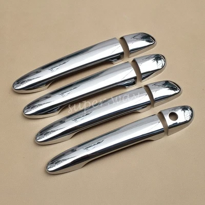 8x Cubierta de manija de puerta de coche cromada para Mazda CX-3 CX-5 CX-9 2 3 6 DK KE KF TC BM BN Foto 1 de 4