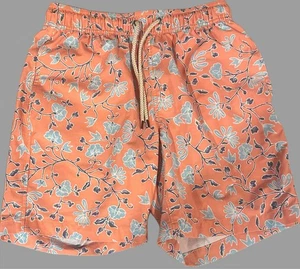 Faherty Brand Beacon 7” Mens Size Small Floral Print Swim Trunks - Picture 1 of 8