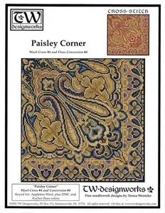 Paisley Corner by TW Design Works cross stitch pattern - Picture 1 of 1