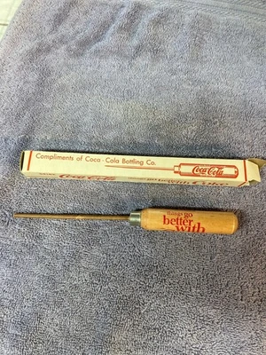 Vintage Drink Coca Cola Advertising Ice Pic original Original Box!!! - Image 1 of 2