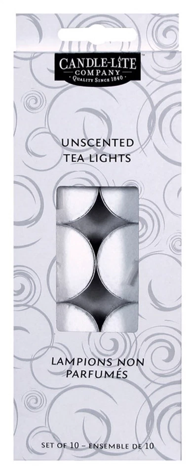 Candle-lite 1049595 Vela de luz de té blanco 0,88 L x 3,19 W. (Pack de 12) Foto 1 de 1