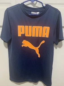 Puma Youth T-shirt Size 7 Excellent Used Condition - Picture 1 of 4