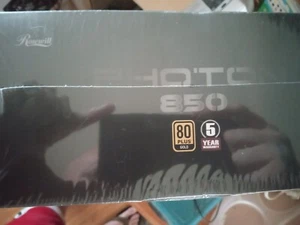ROSEWILL PHOTON Series Gaming 80 Plus Gold 850W Power Supply / PSU. Entire pack - Picture 1 of 5