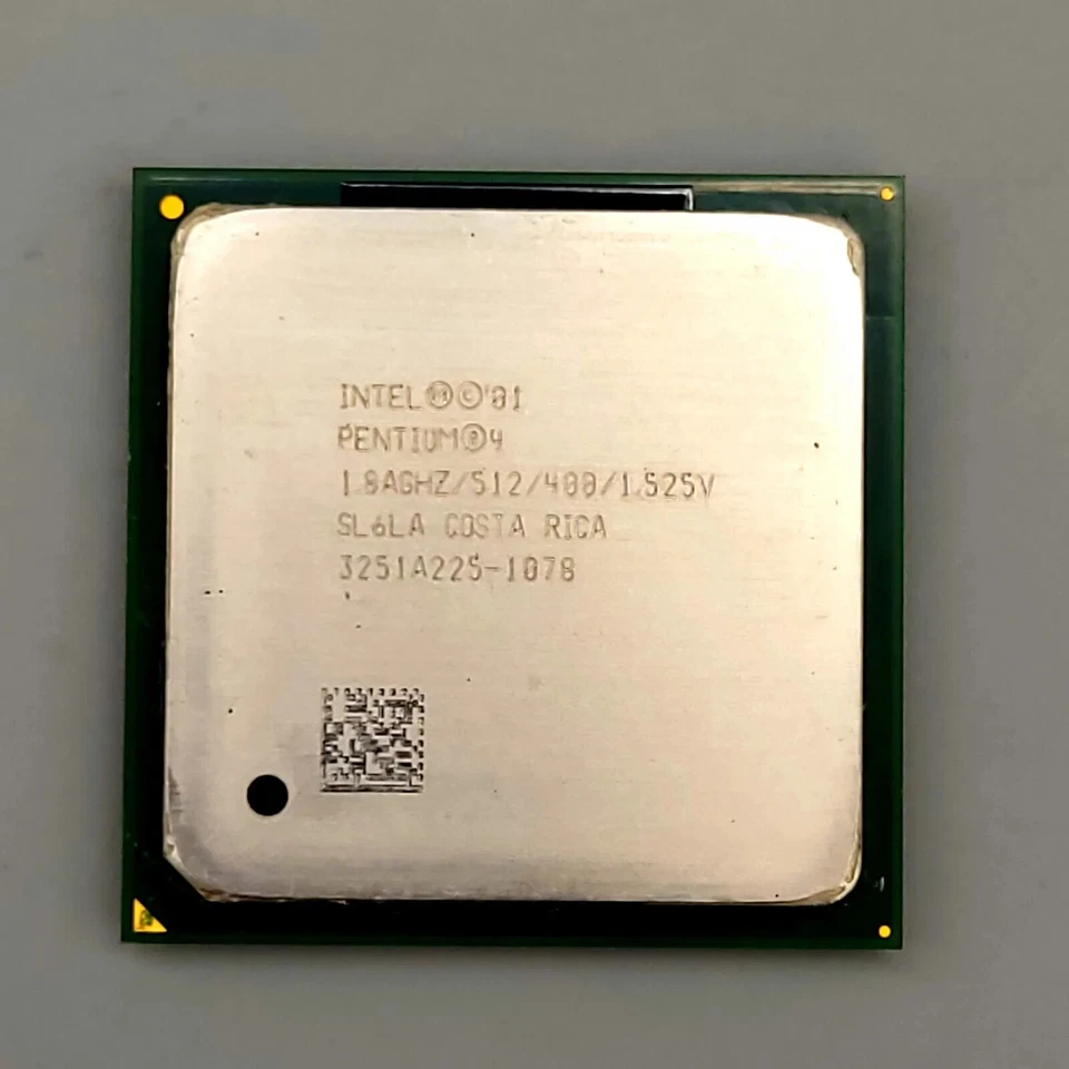 SL6LA INTEL Pentium 4 1.8GHZ 512 400 SL6LA CPU - Image 1 of 1