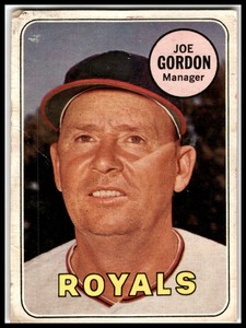 1969 Topps #484 Joe Gordon Kansas City Royals