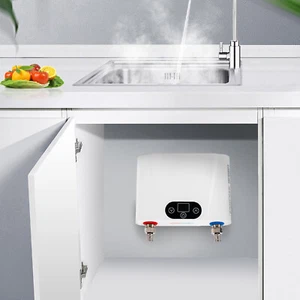 5.5KW Untertisch Druckfest Wasserdicht Elektrisch Durchlauferhitzer 220V Neu - Bild 1 von 17