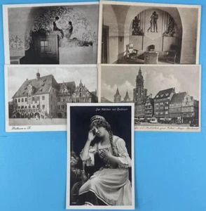 Ansichtskarten Heilbronn am Neckar Neue PLZ 74076, Alte PLZ 7100 5 Karten - Picture 1 of 2