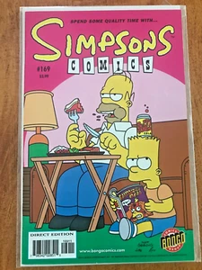 THE SIMPSONS COMICS #169 BONGO 2010 MATT GROENING - NM - Picture 1 of 2