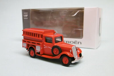 Norev - CITROEN U11 Pompiers 1935 Service d'incendie Neuf HO 1/87 - Photo 1/3