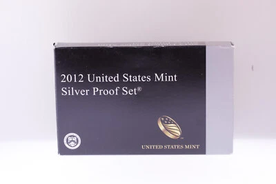 2012 S United States Mint Silver Proof Set with COA in Original Packaging - Image 1 of 4