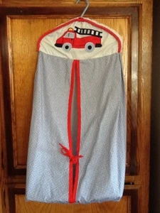 COCALO KIMBERLY GRANT DIAPER STACKER BLUE White  EUC - Picture 1 of 4